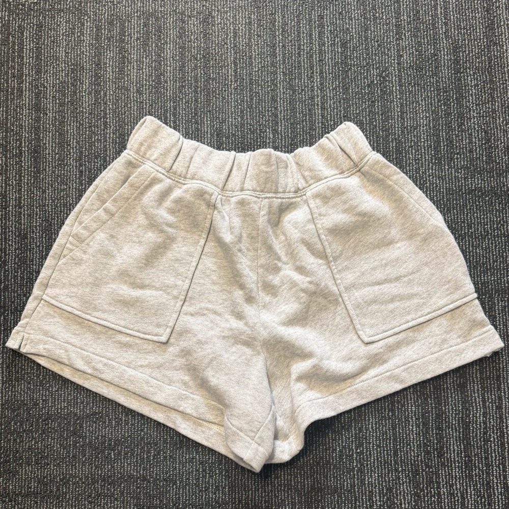 NEW: grey aerie sweat shorts